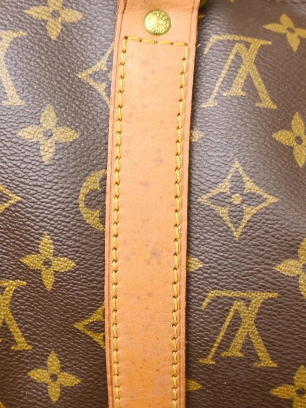 Best05 LOUIS VUITTON KEEPALL 50 BANDOULIERE HANDBAG